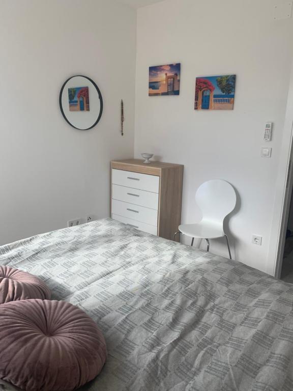 Postel nebo postele na pokoji v ubytování Villa Primosten