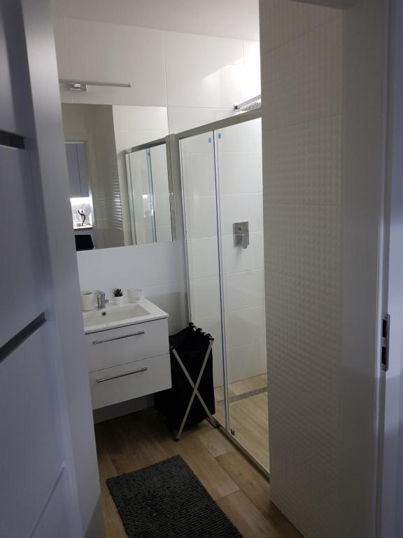 Kúpeľňa v ubytovaní Apartamenty Limanowskiego