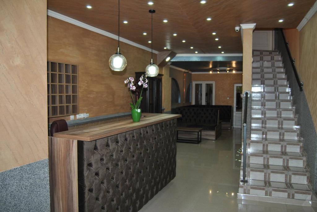 The lobby or reception area at Rooms " SIMKE " Subotica
