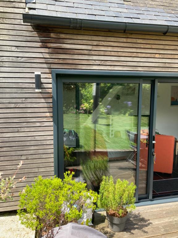 Zahrada ubytování TinyHouse LE CONQUET