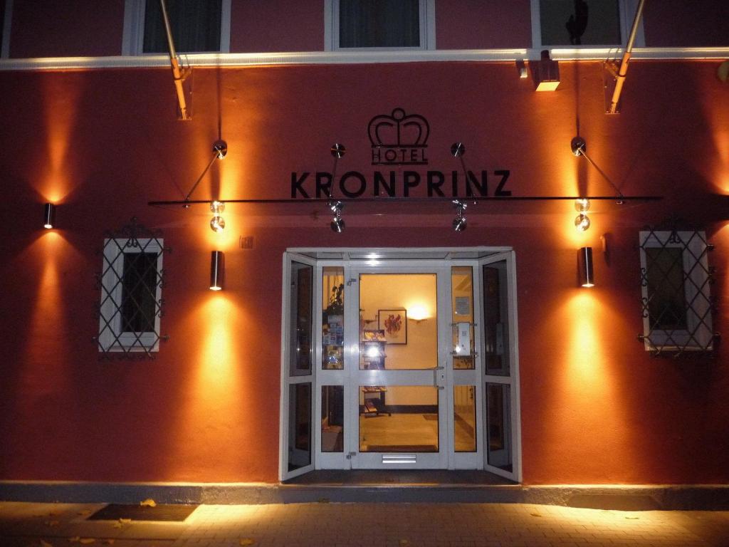 Exteriér nebo vchod ubytování Hotel Kronprinz Garni