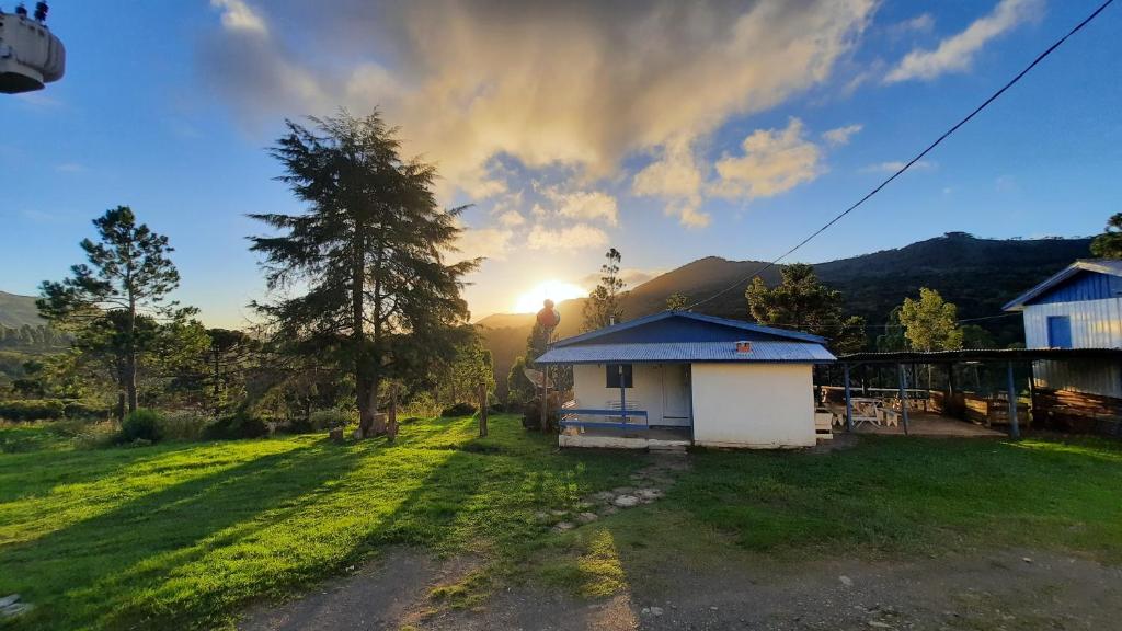 Casinha de campo rural