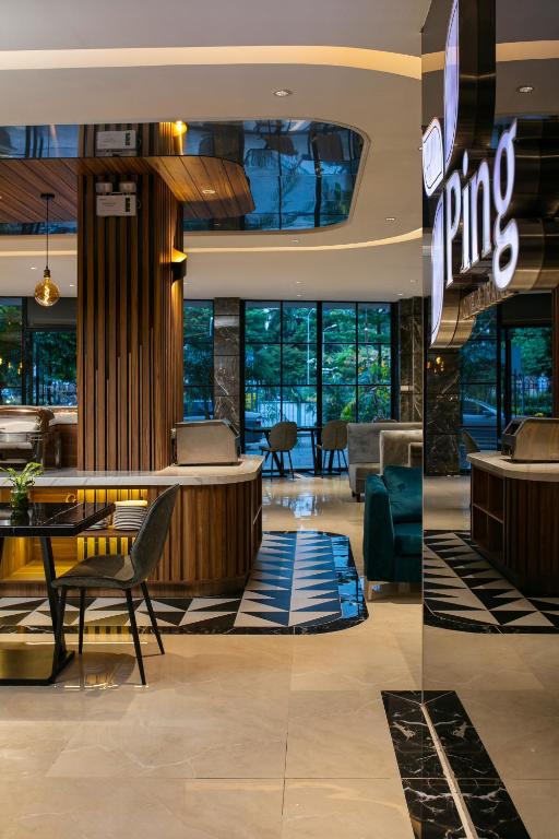 Posezení v ubytování Ping Hotel