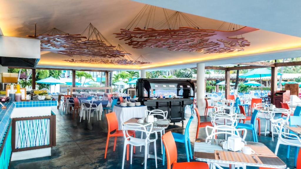 Restaurace v ubytování Fontan Ixtapa