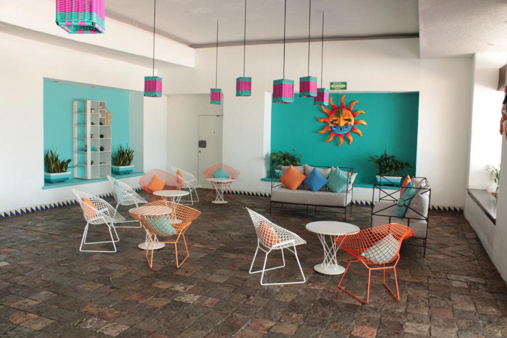 Posezení v ubytování Fontan Ixtapa