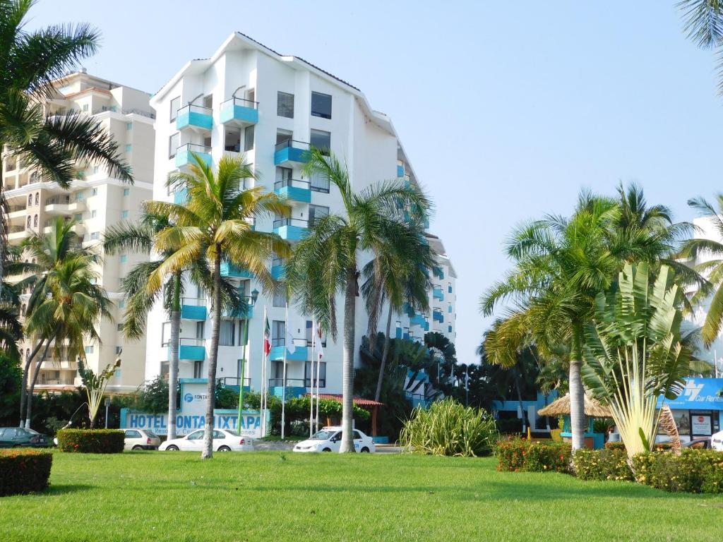 Zahrada ubytování Fontan Ixtapa