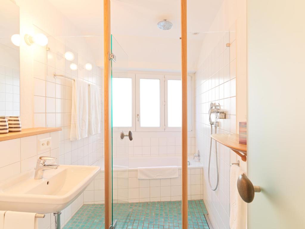 Koupelna v ubytování City-Hotel Ochsen