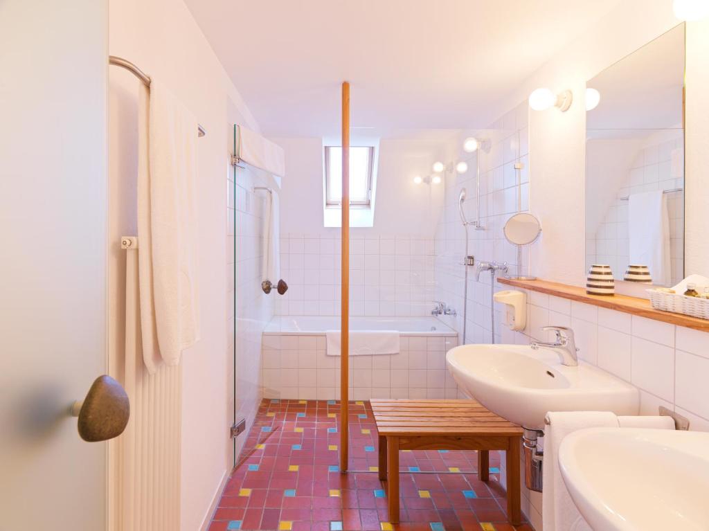 Koupelna v ubytování City-Hotel Ochsen