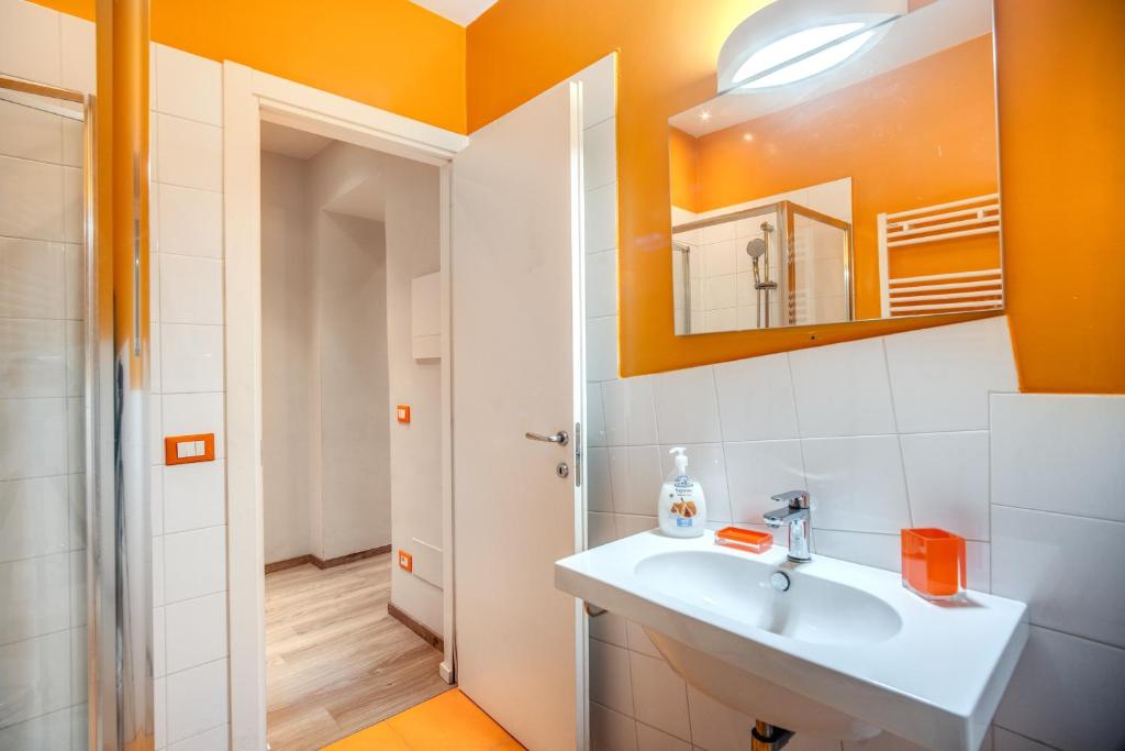 Kúpeľňa v ubytovaní Apartments Rione Trastevere XIII