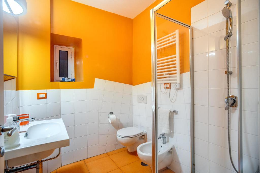 Kúpeľňa v ubytovaní Apartments Rione Trastevere XIII