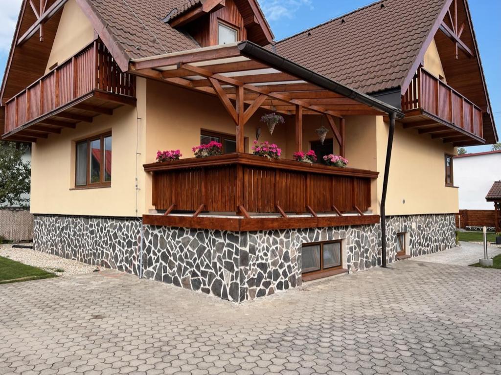 Budova, kde se penzion nachází