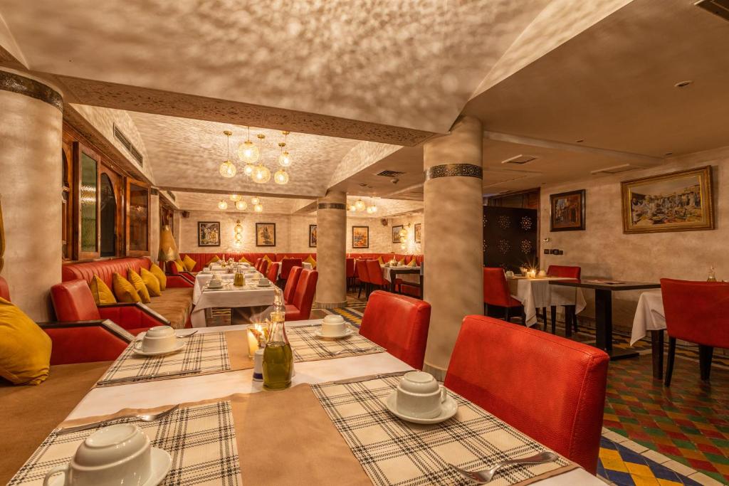 Posezení v ubytování Le Caspien Boutique Hotel