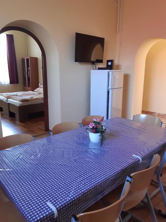 Kuchyň nebo kuchyňský kout v ubytování Helga Apartman