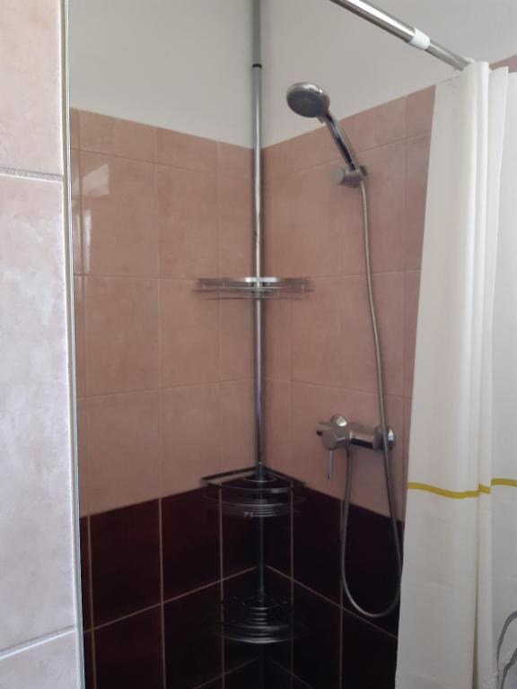 Koupelna v ubytování Helga Apartman