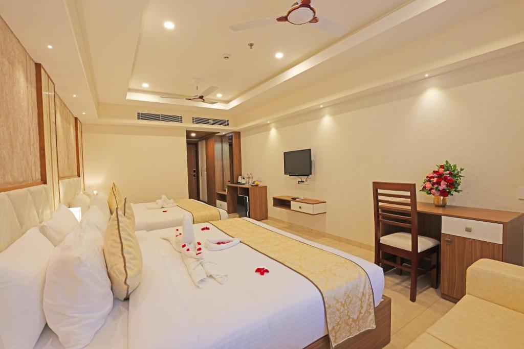 Krishnavalsam Regency - Chambre Double Supérieure