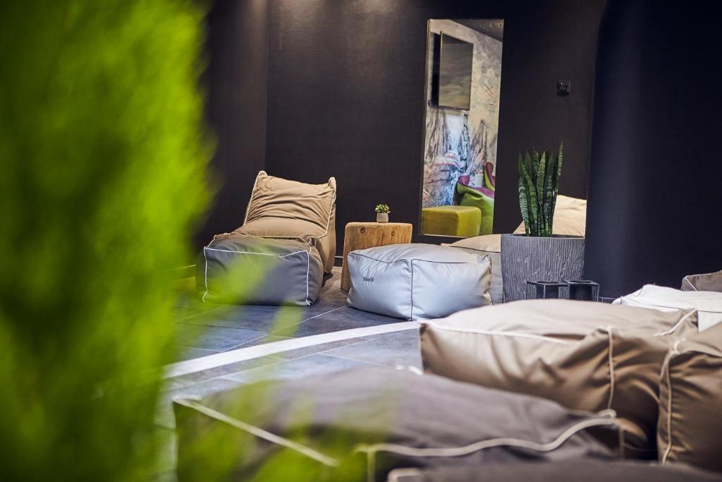 Posteľ alebo postele v izbe v ubytovaní Hotel Hasenauer 4 Sterne Superior
