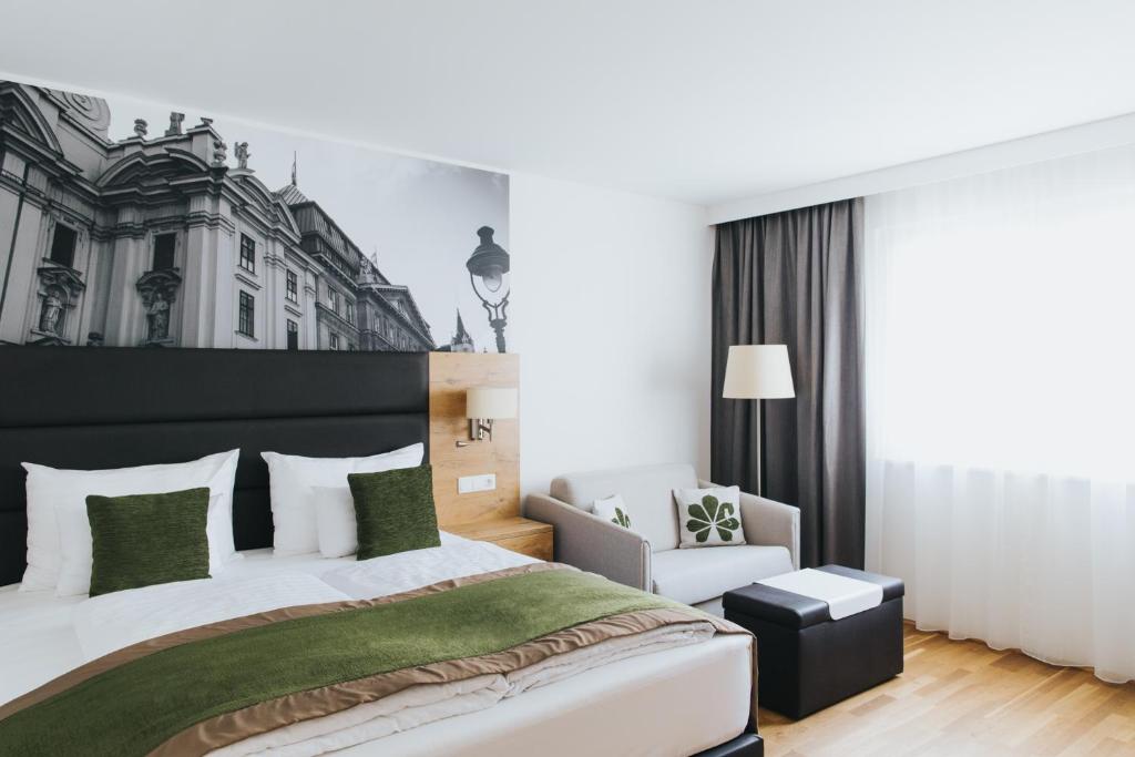 Postel nebo postele na pokoji v ubytování Parks 73 The Townhouse Hotel