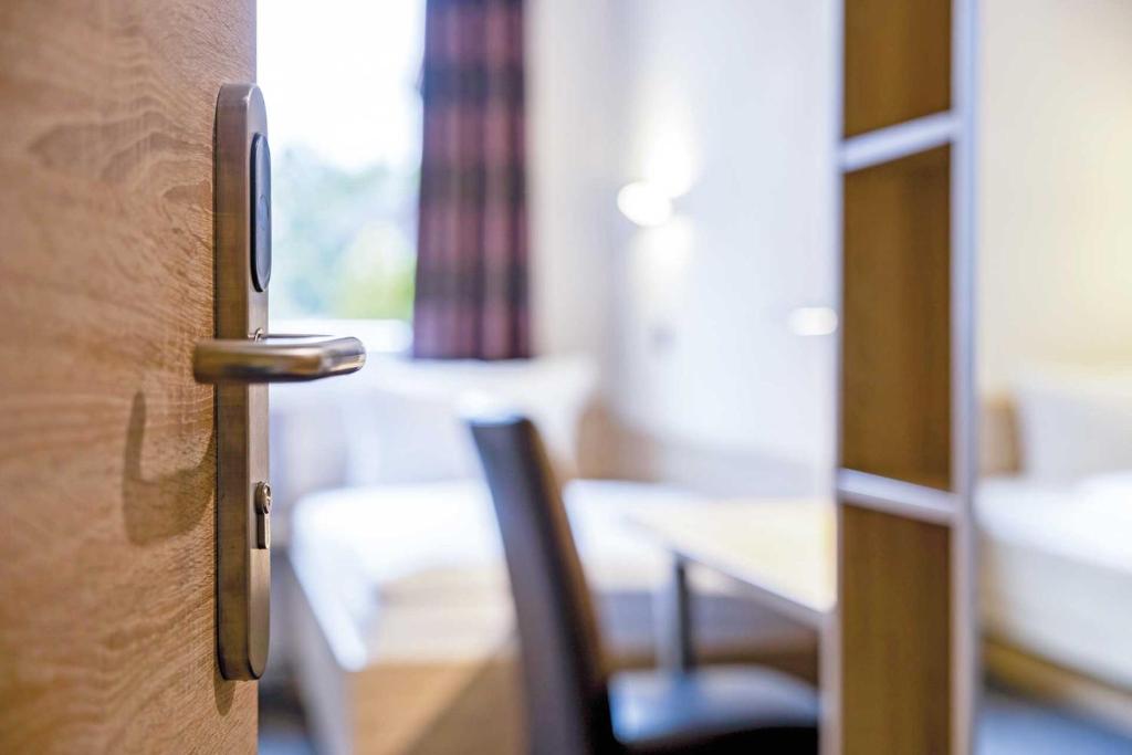 Postel nebo postele na pokoji v ubytování Hotel sleep & go