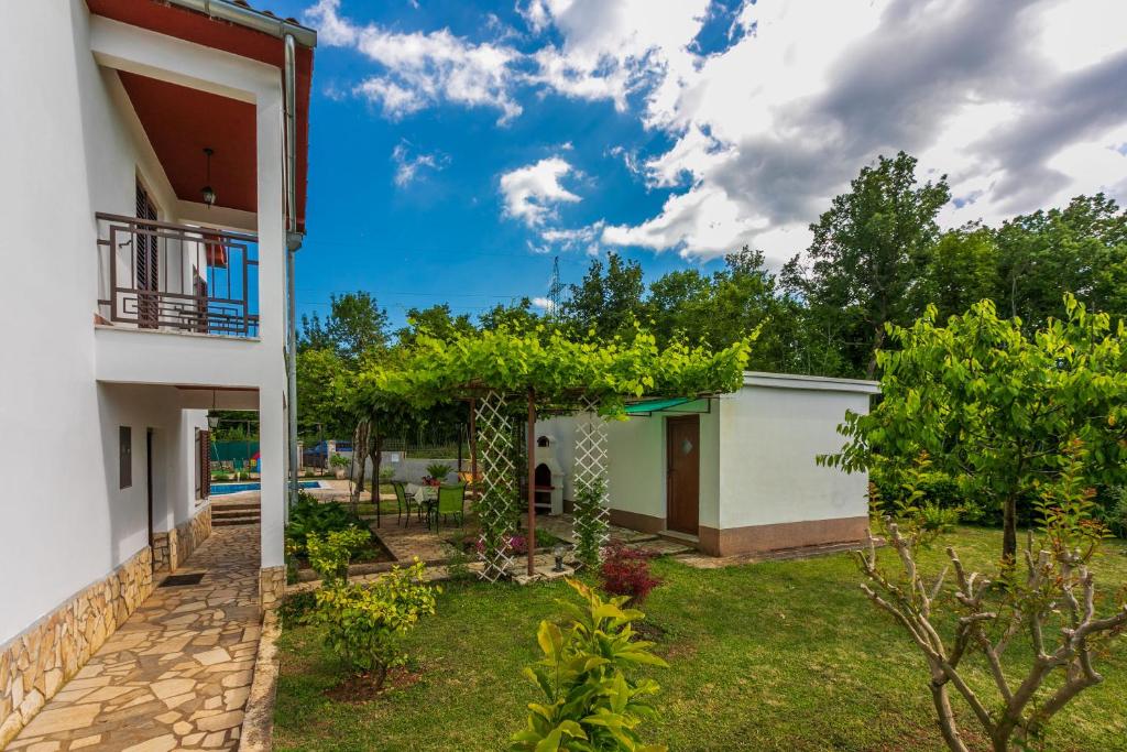 Zahrada ubytování House Marija