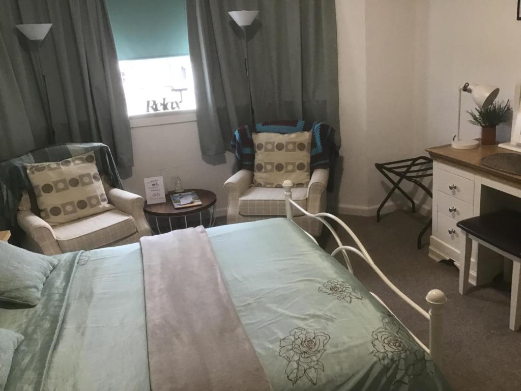 Postel nebo postele na pokoji v ubytování Alba b & b