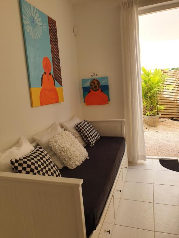 Posezení v ubytování A2 APARTMENT budget at JAN THIEL Curacao