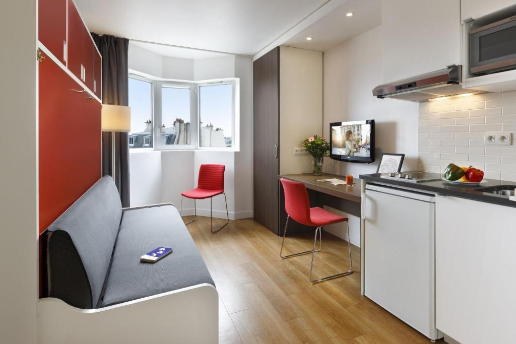 Citadines Montparnasse Paris - Resim 14