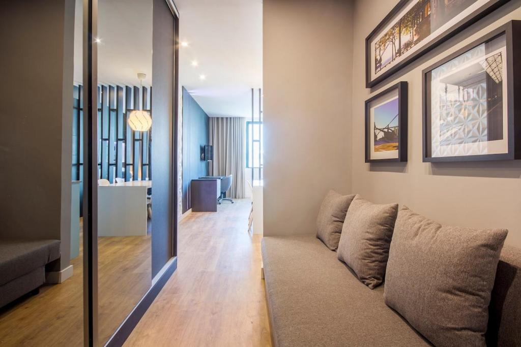 418 Apartamento Galé wifi, estacionamento, elevador - One-Bedroom Apartment