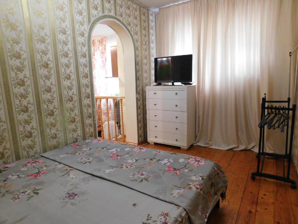 Posteľ alebo postele v izbe v ubytovaní пл Ленина 20 курзона центр
