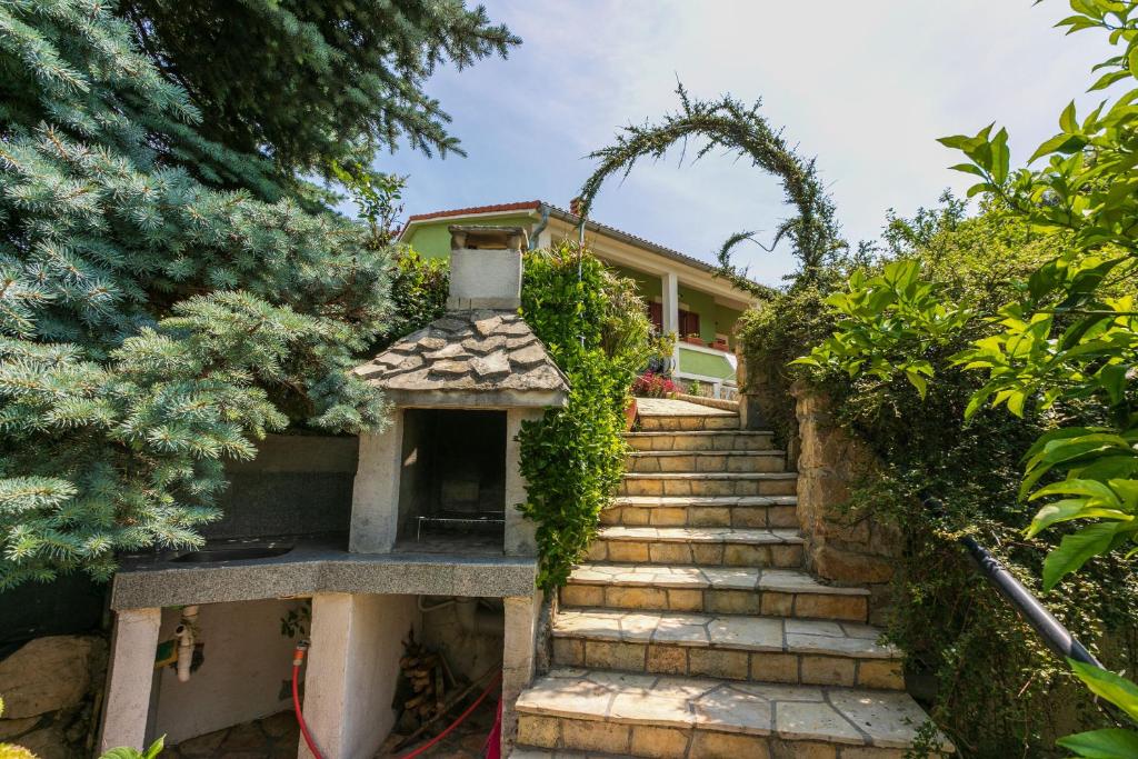 Zahrada ubytování House Marija