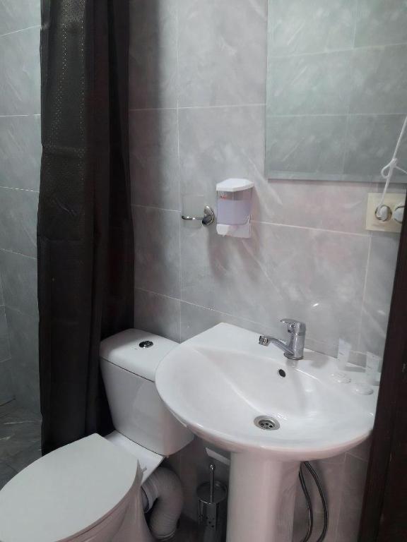 Koupelna v ubytování Guest House Mari30