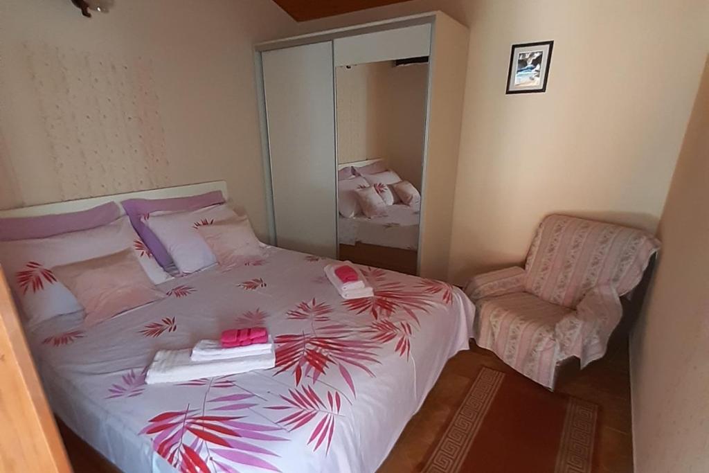 Postel nebo postele na pokoji v ubytování Apartment Edo