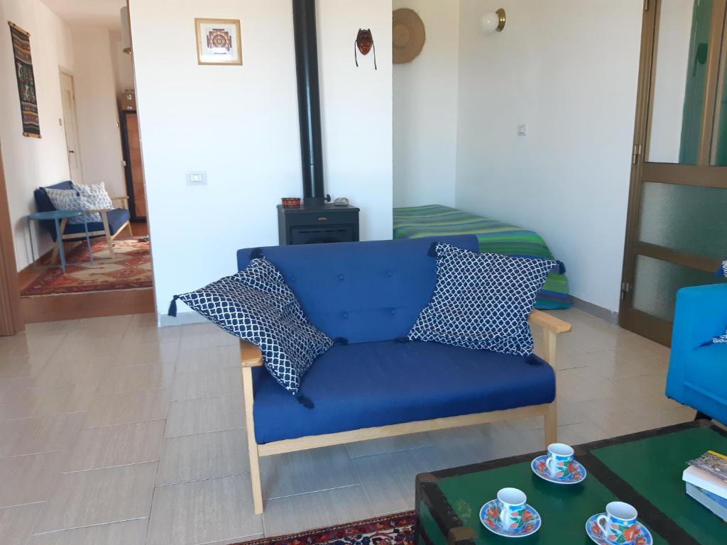 Posezení v ubytování Casa Ananda