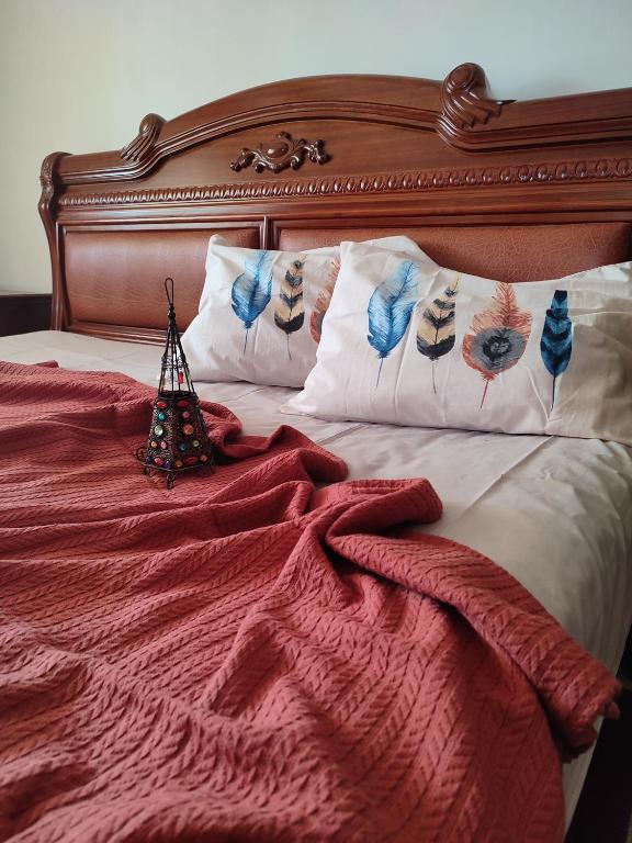 Postel nebo postele na pokoji v ubytování Guesthouse TEA