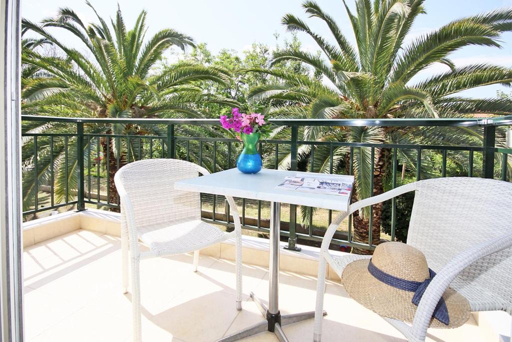 Balkón nebo terasa v ubytování Miramare Hotel