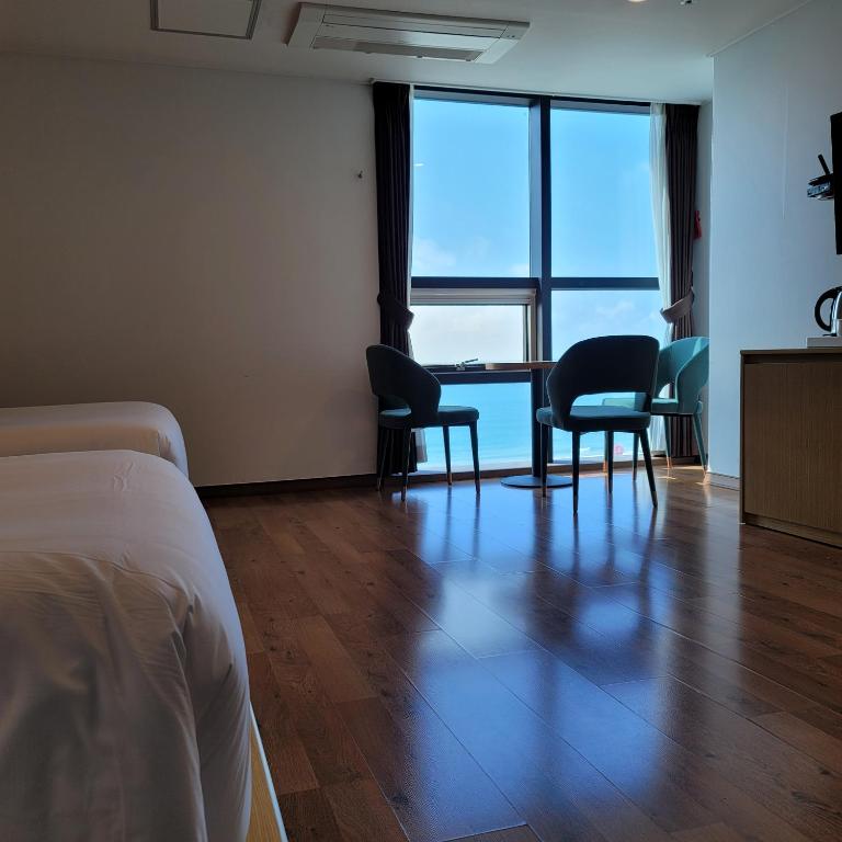 MS Hotel Haeundae - Deluxe Triple Room Mit Meerblick
