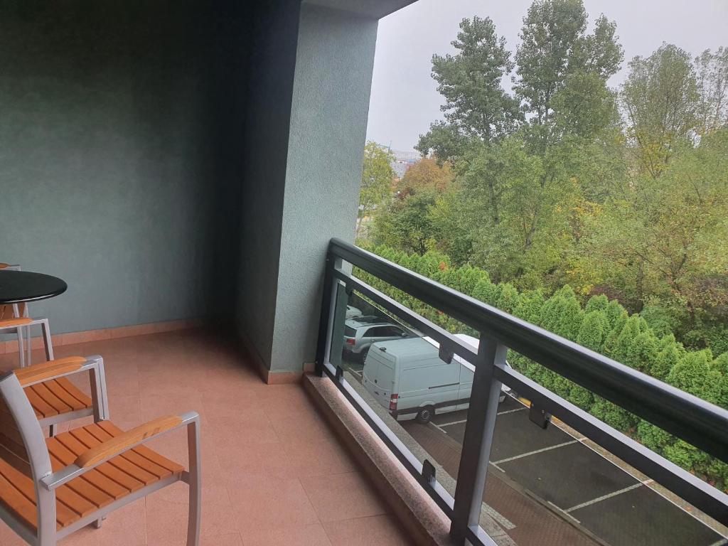Balkón nebo terasa v ubytování Hotel Europa