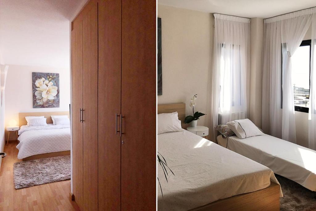Posteľ alebo postele v izbe v ubytovaní Apartment VIParaiso