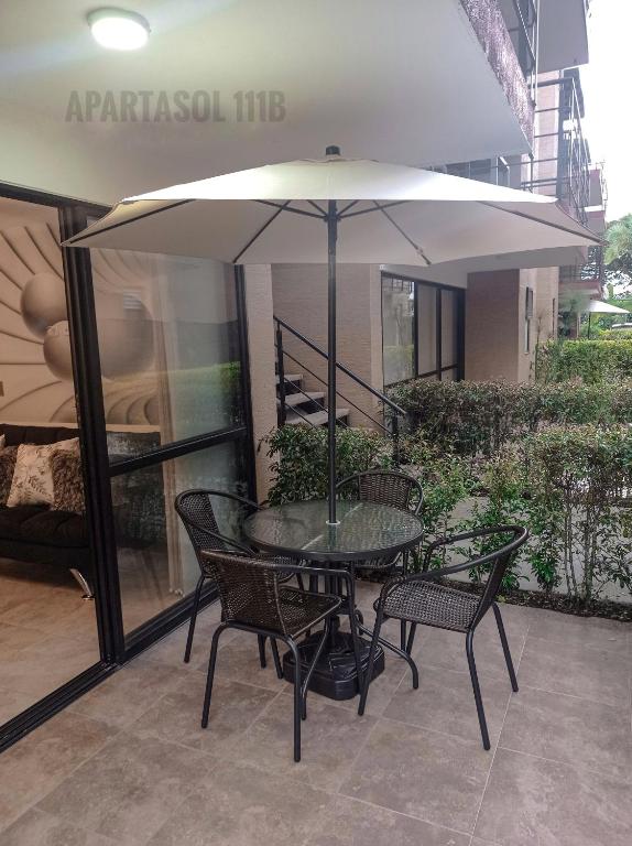 Balkón nebo terasa v ubytování Apartasol, Eje cafetero Reservas de la Colina 111B