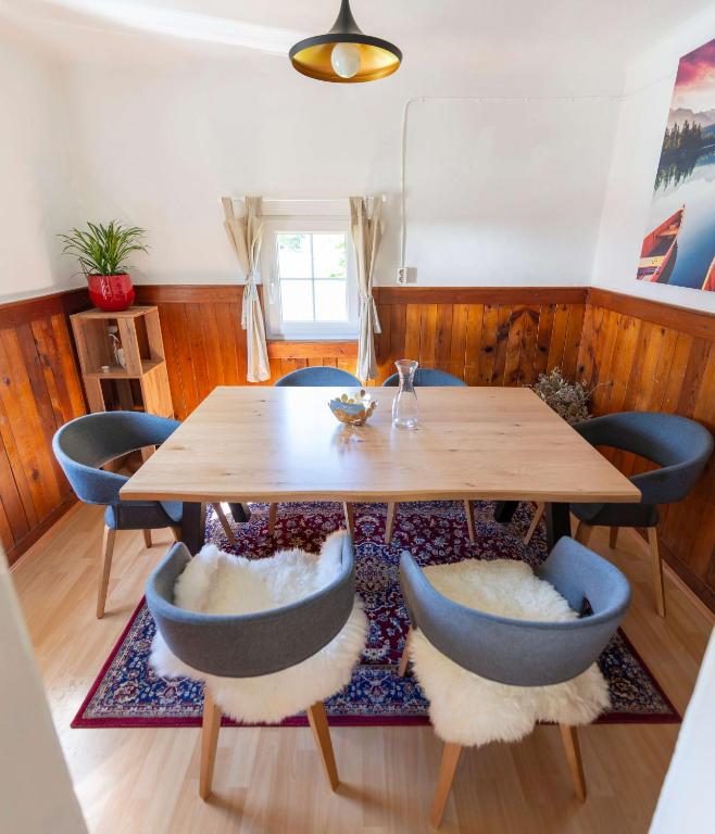 Posezení v ubytování Ferienhaus Altaussee