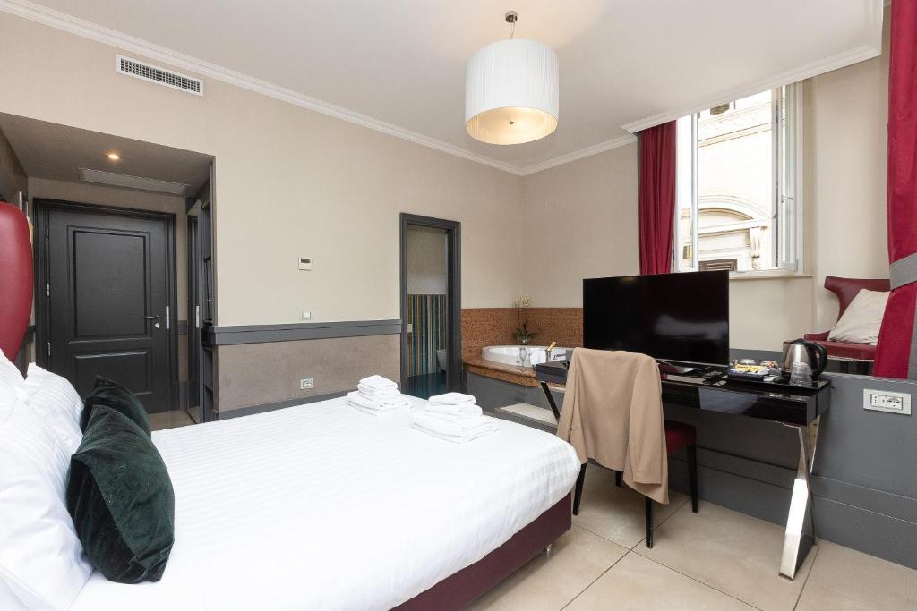 Hotel Castellino Roma - Deluxe Double Room With Bath