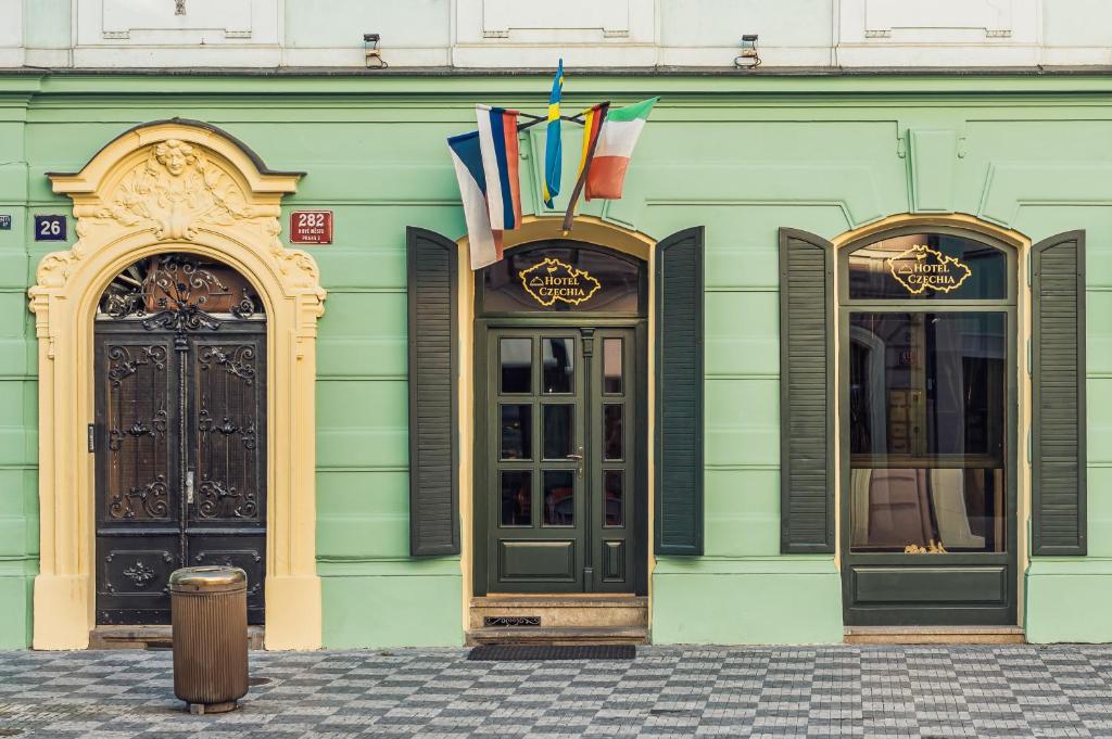 Exteriér nebo vchod ubytování Hotel Czechia