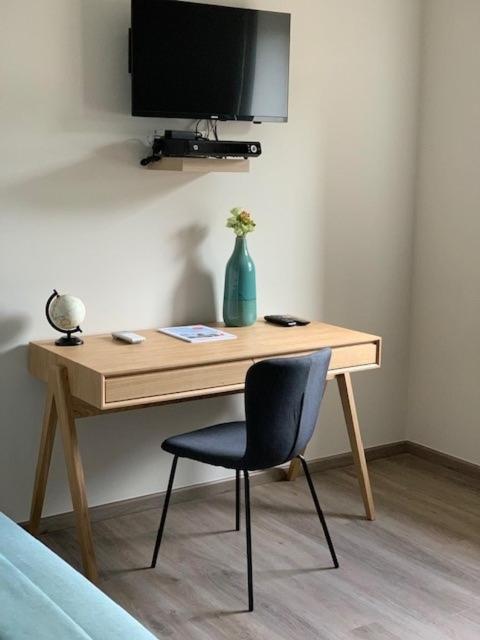 TV a/nebo společenská místnost v ubytování B&B elzartwinning