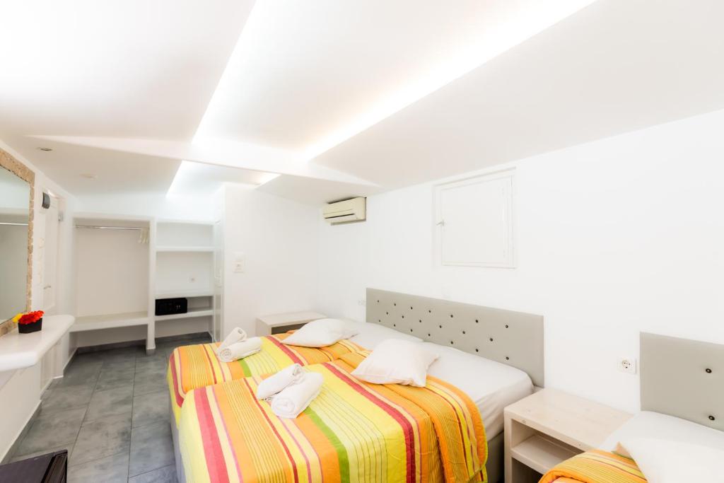 Postel nebo postele na pokoji v ubytování Paradise Beach Camping