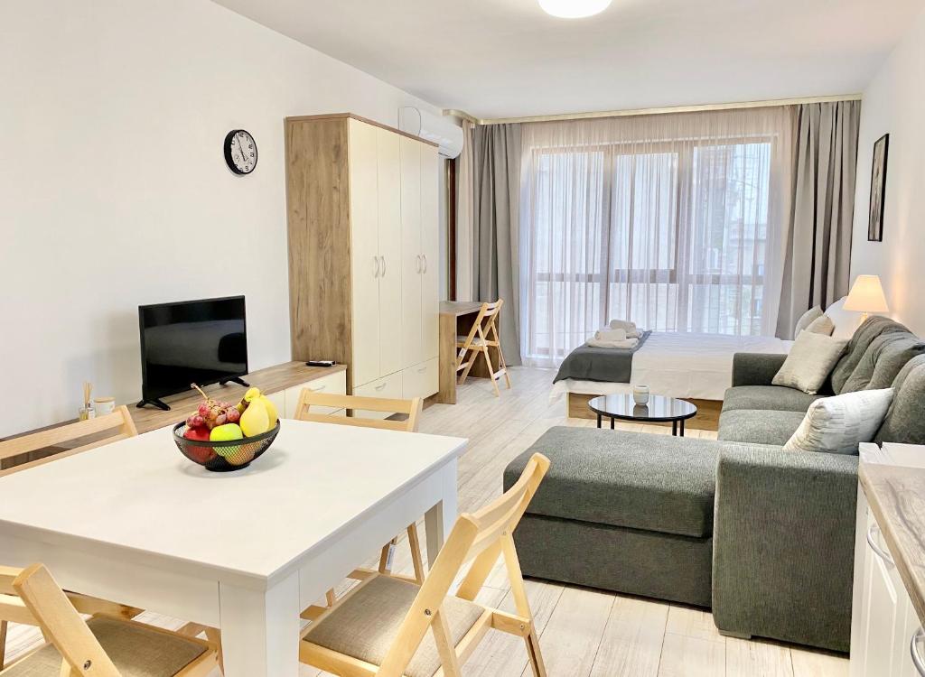 Modern Studio for 4 persons with Fast Wi-fi - Estudio Con Terraza