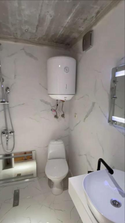 Koupelna v ubytování Hotel Chubezeni