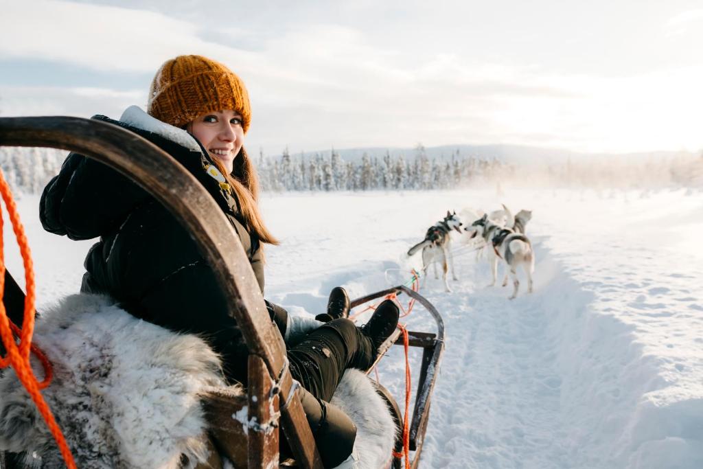 Lapland Hotels Saaga зимой