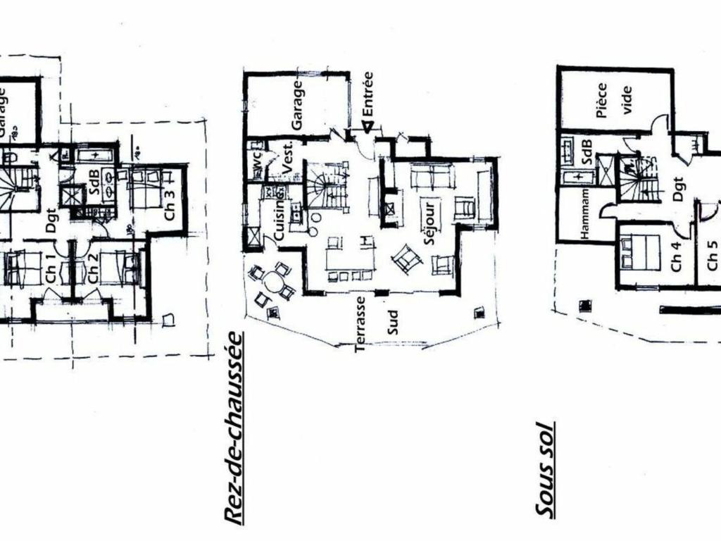 House Les saisies - bisanne 1500 - beau chalet 6 pièces 5 chambres 14 pers