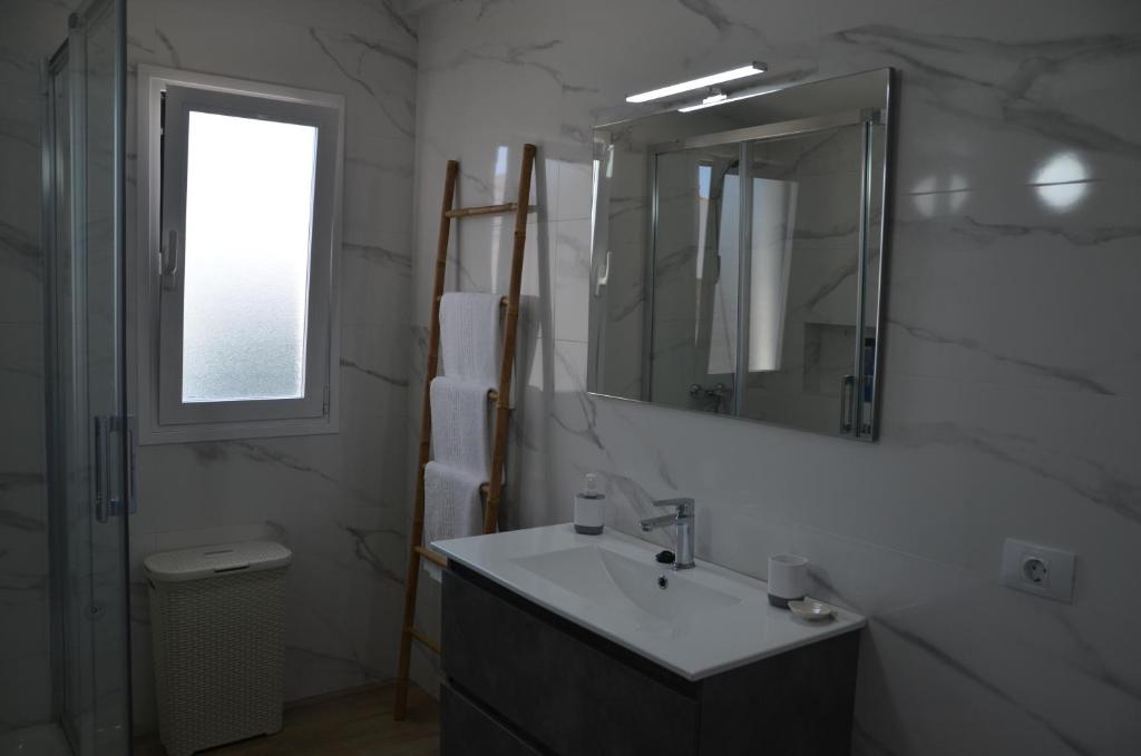 Kúpeľňa v ubytovaní CASA MAR AZUL