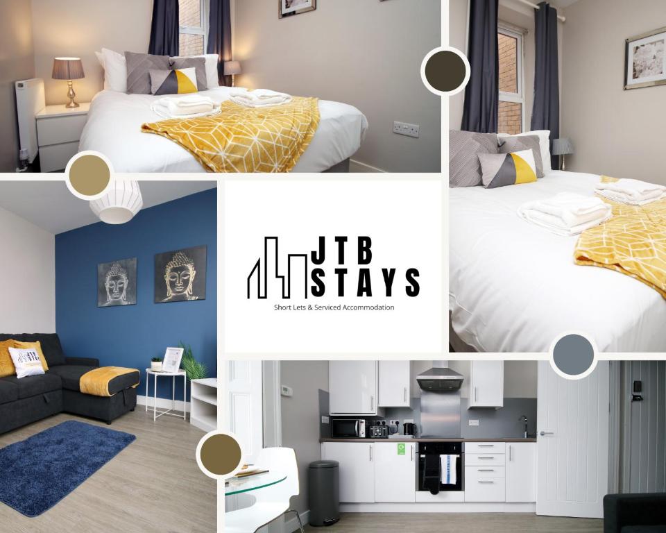 Spacious Modern Apartments at JTB Stays Short Lets & Serviced Accommodation Cardiff