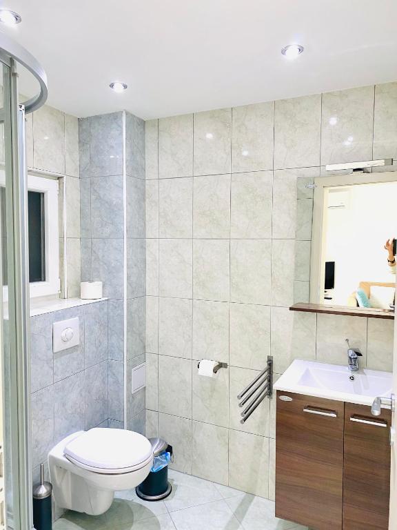 Kúpeľňa v ubytovaní Villa DA